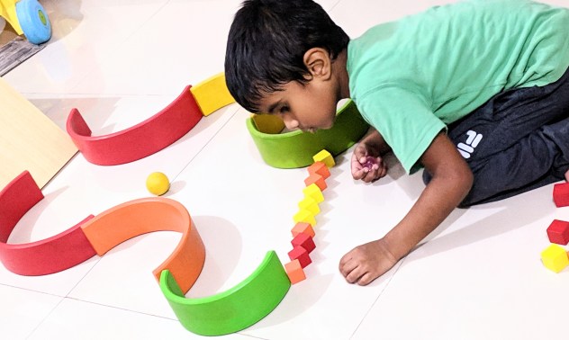 Play is important to help children deal with failure